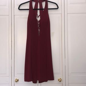 Formal Maroon Dress